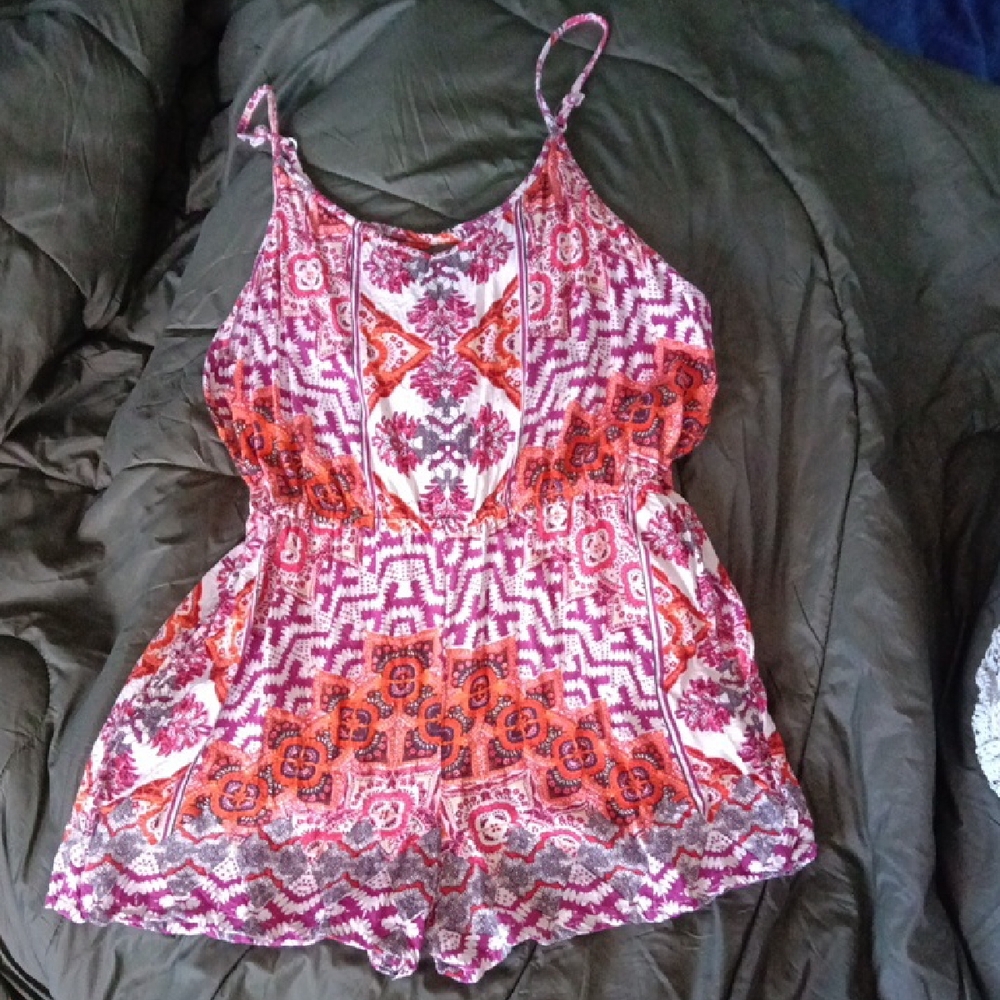Angie Multicolor Patterned Jumpsuit